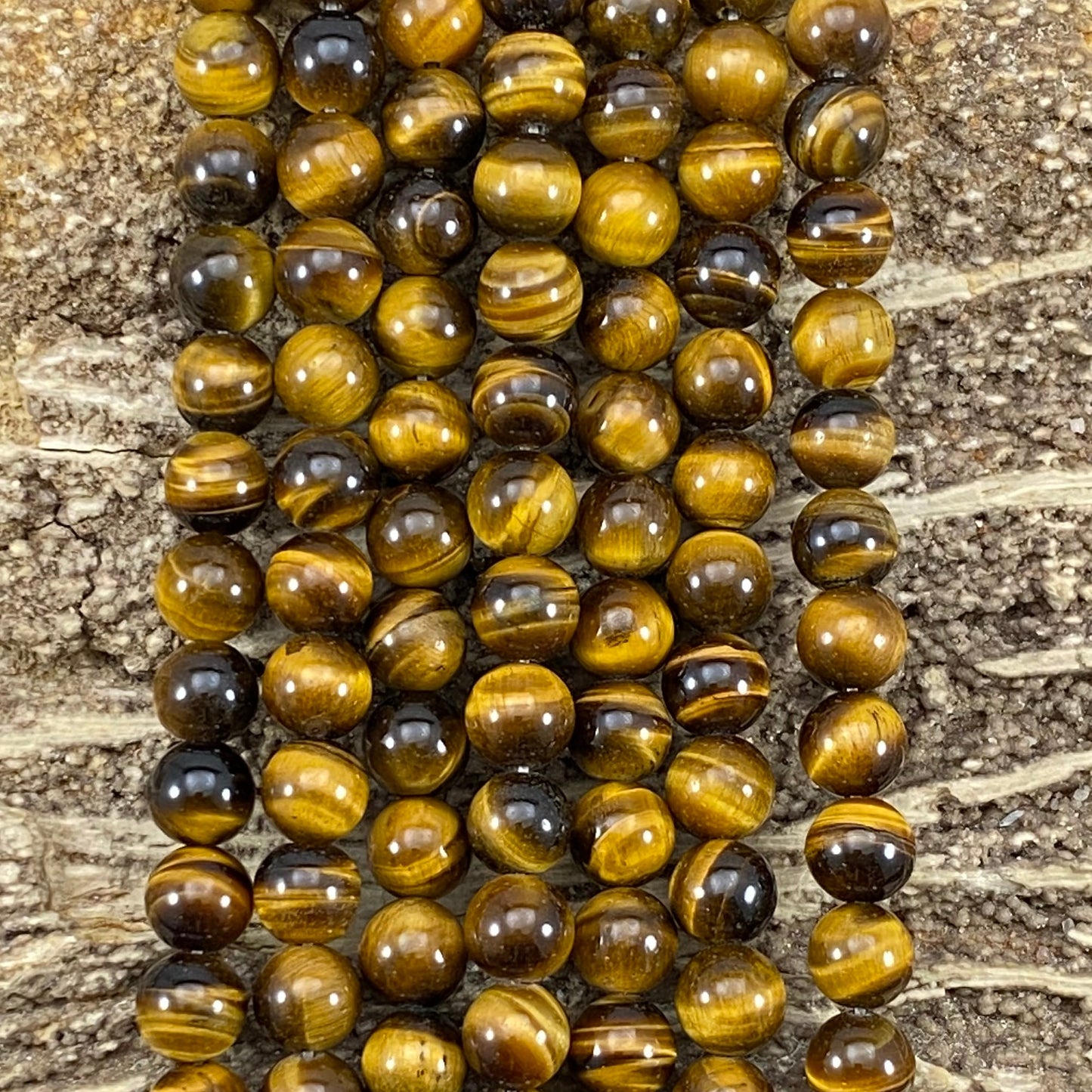 Yellow Tiger Eye Round-4