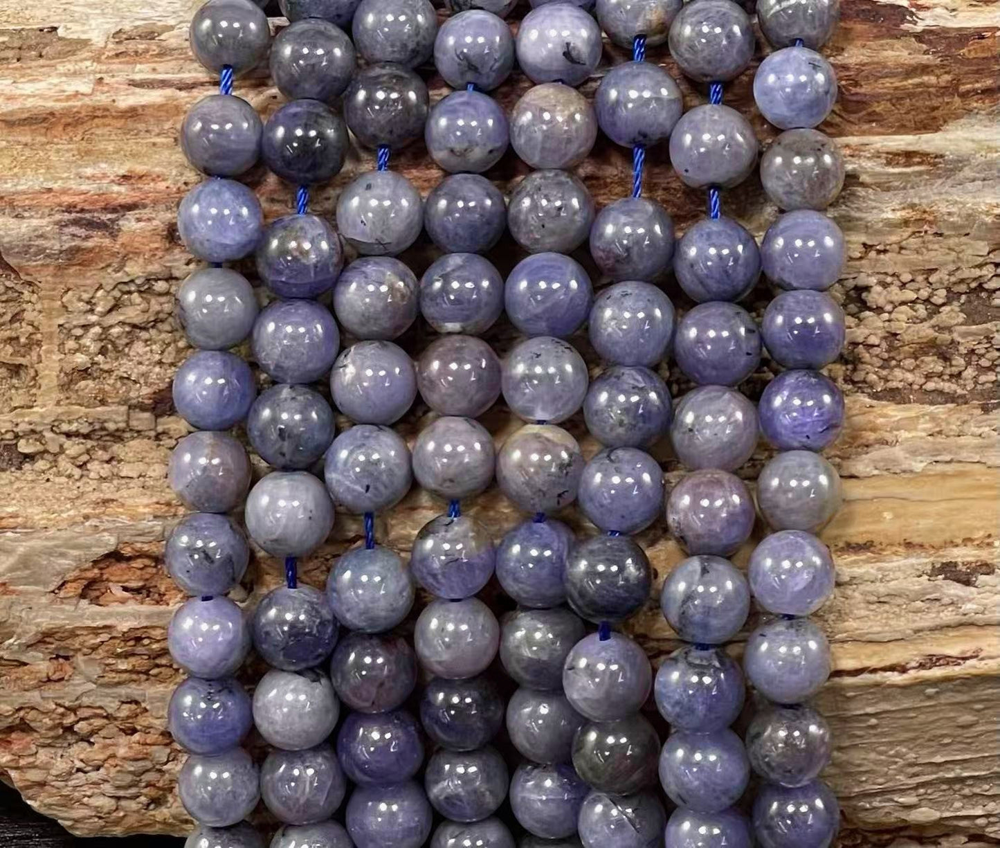 Natural Tanzanite Round 6mm 8mm-2